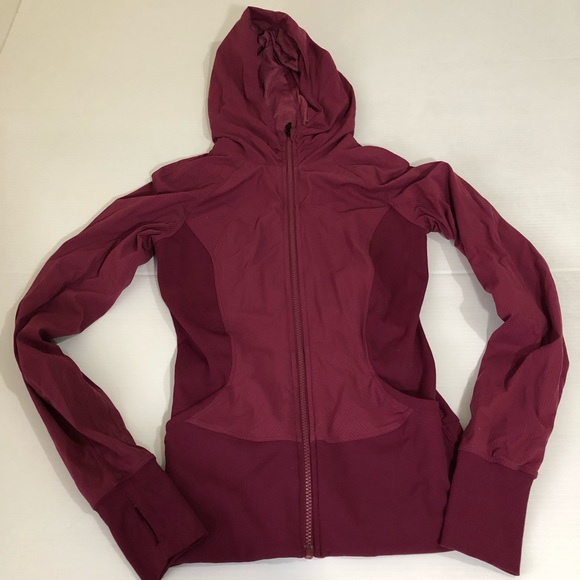 lululemon athletica Jackets & Blazers - Lululemon In Flux  Plum Jacket, 6